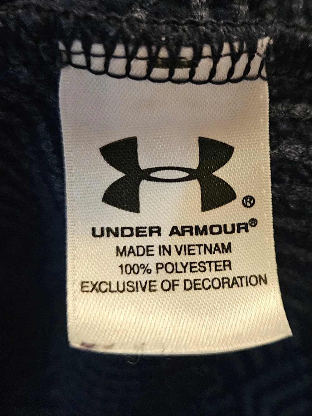 Notre Dame Under Armour Men's Full Zip Jacket (Sz Lg Loose)